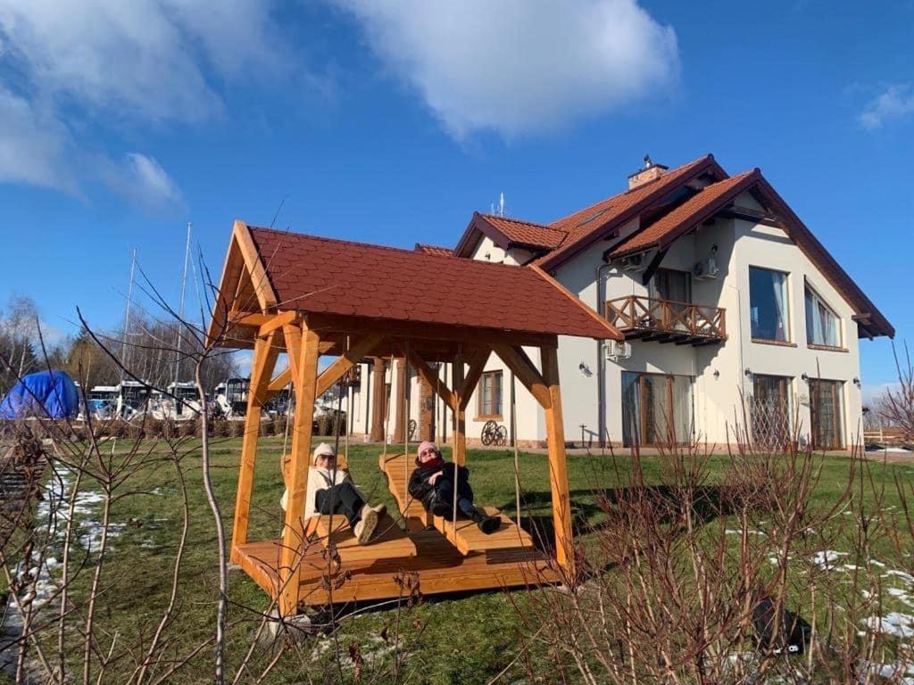 Mikołajki Czapla Stare Sady Bed & Breakfast エクステリア 写真